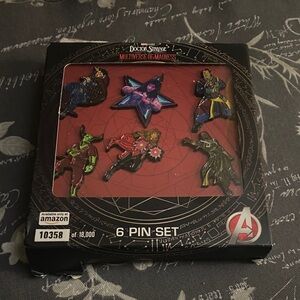 Doctor Strange Multiverse of Madness 6-Pin Set